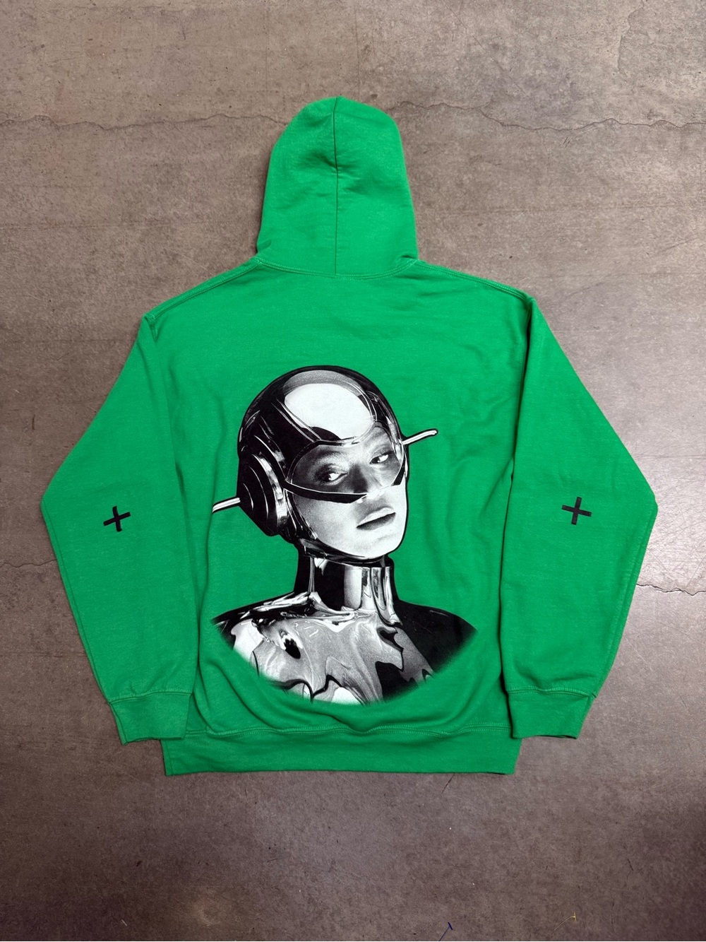 Beyonce Renaissance Film Merch “OPULENCE” Green Pullover Hoodie Adult Medium